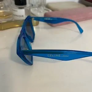 Celine edge sunglasses blue online